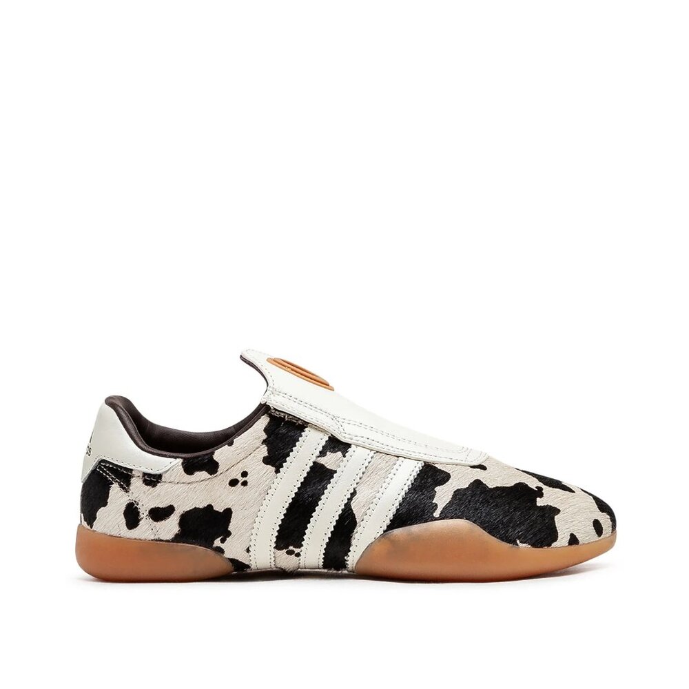 Adidas Taekwondo Mei 'Cow Print' JS0297 Mens Size 10 RARE HTF SNEAKER W 11 NEW - Picture 12 of 14
